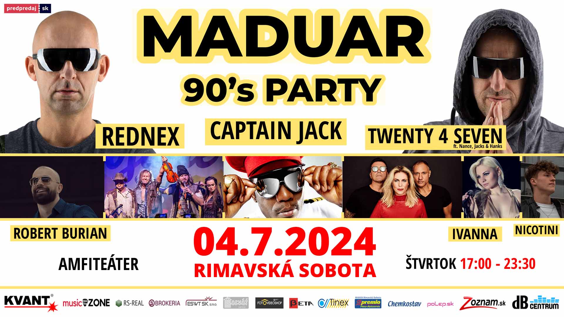 MADUAR 90’s Party | Rimavská Sobota