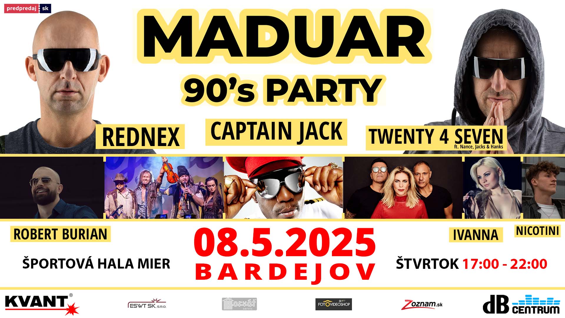 MADUAR 90’s PARTY | Bardejov