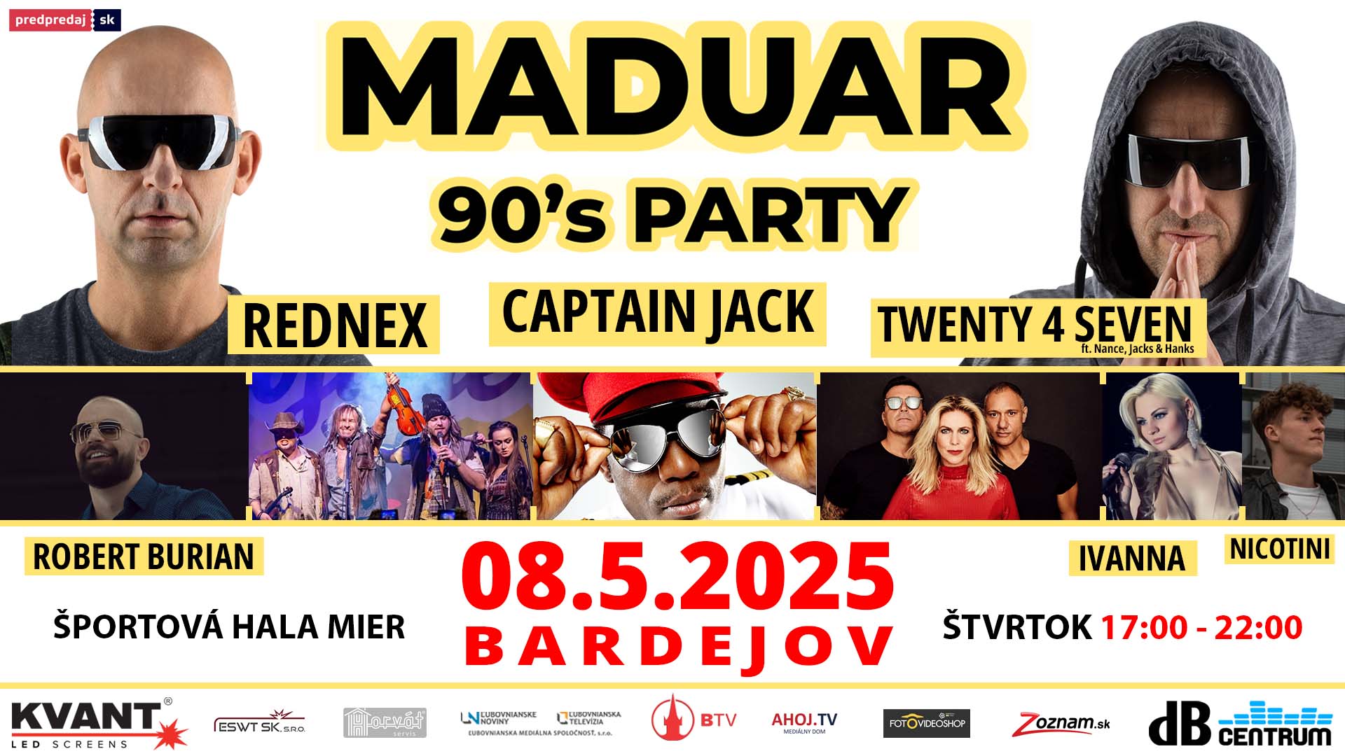 MADUAR 90’s PARTY | Bardejov