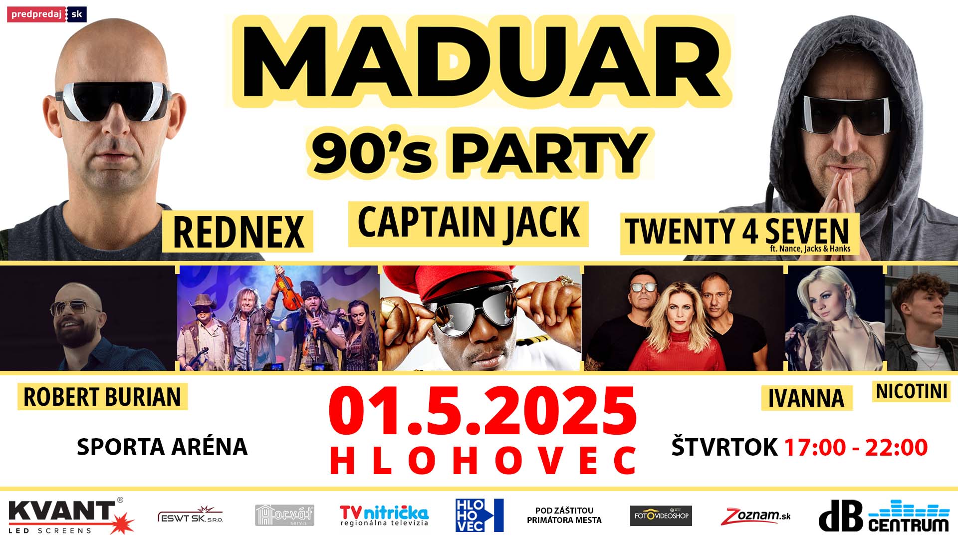 MADUAR 90’s PARTY | Hlohovec