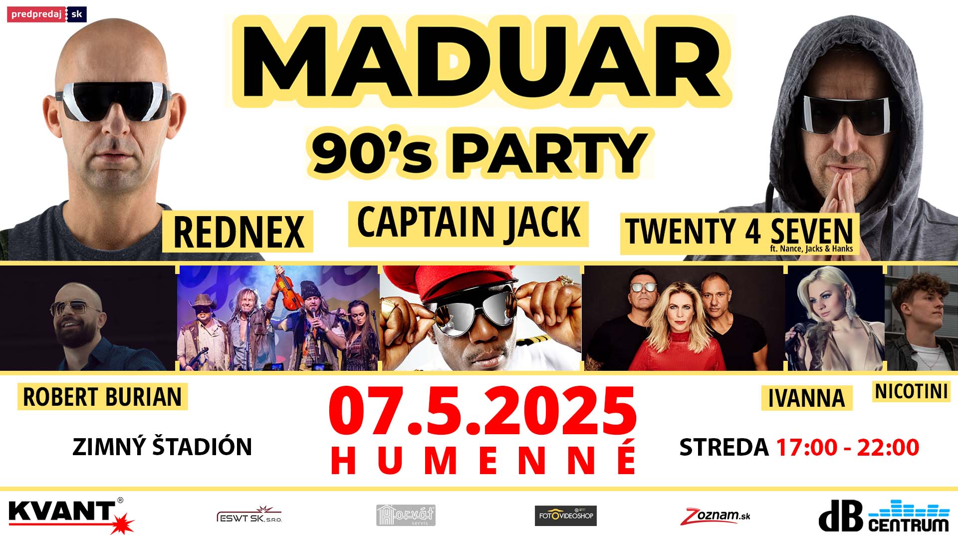 MADUAR 90’s PARTY | Humenné