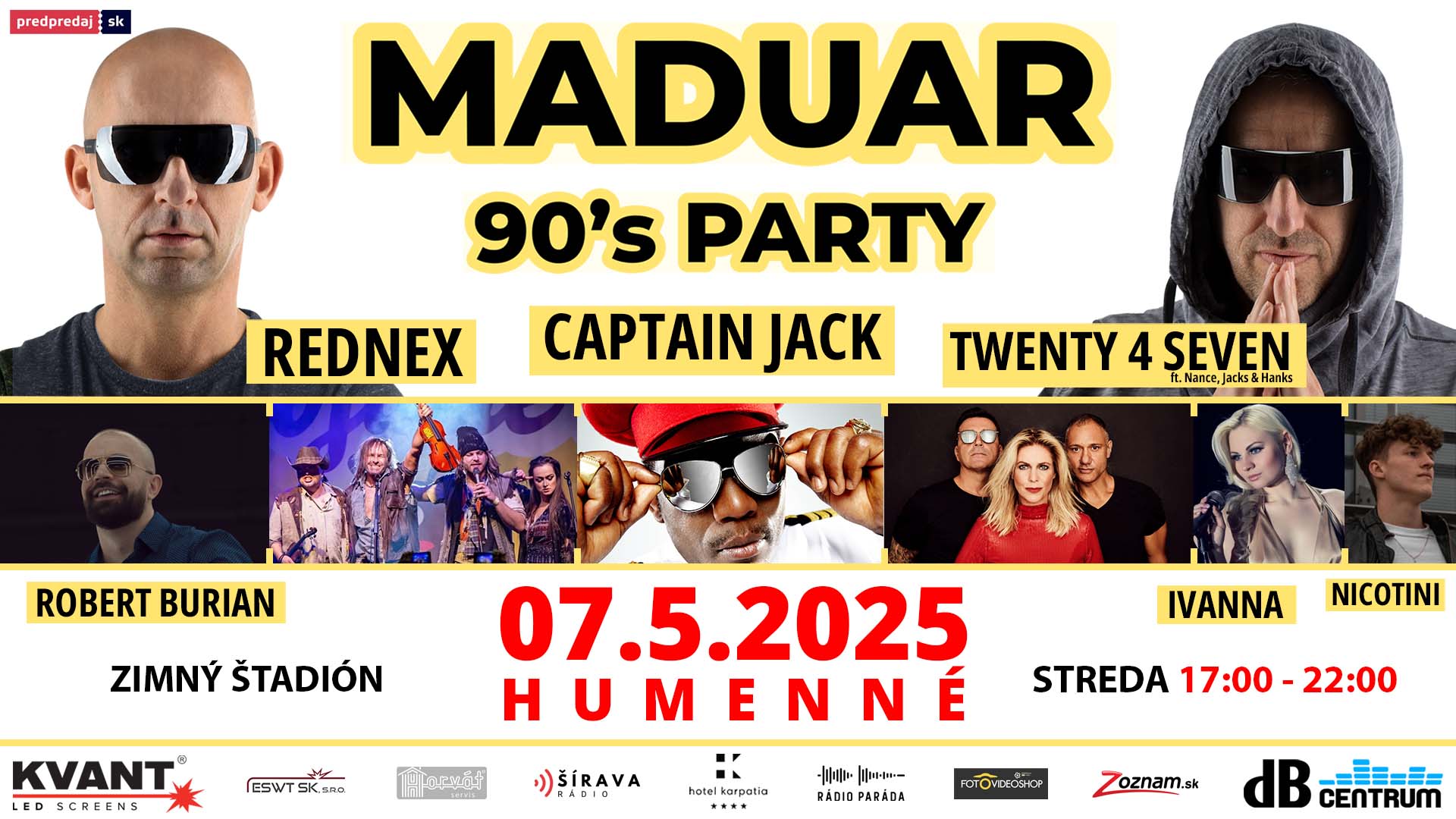 MADUAR 90’s PARTY | Humenné