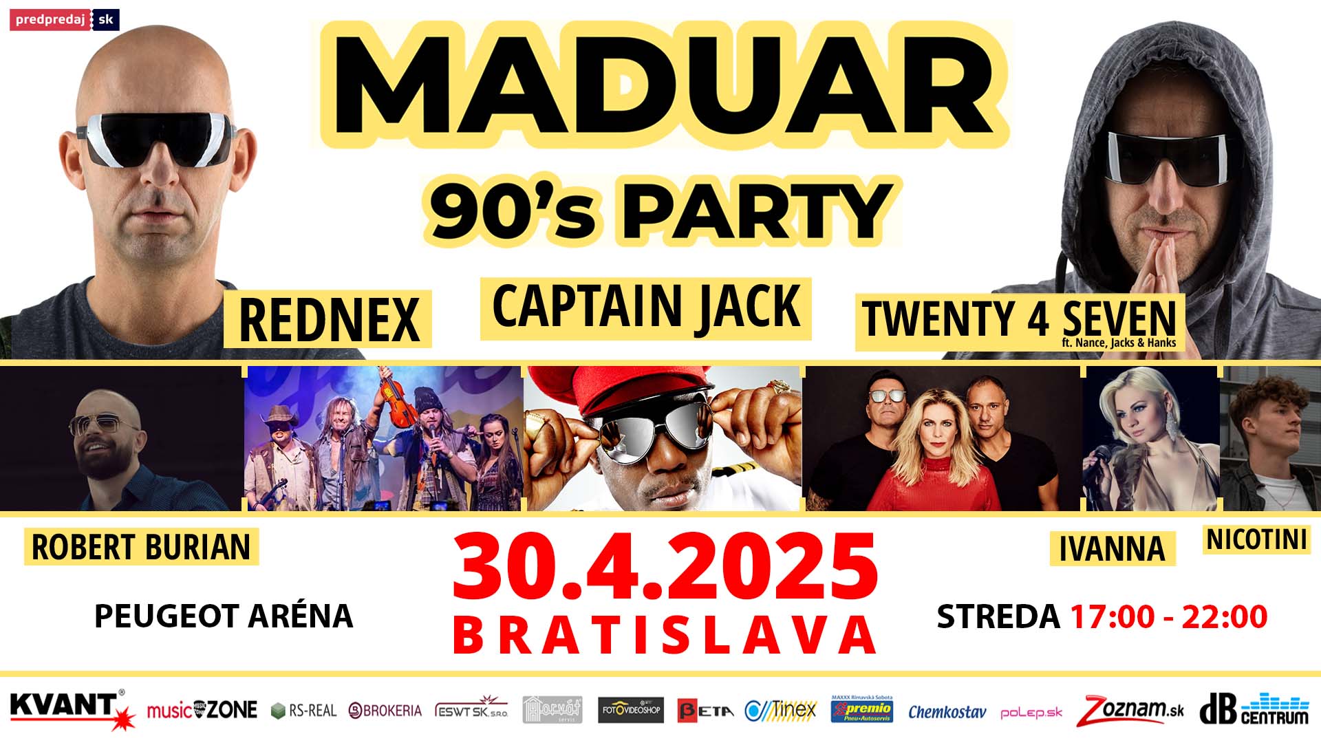 MADUAR 90’s PARTY | Bratislava (SPECIAL)